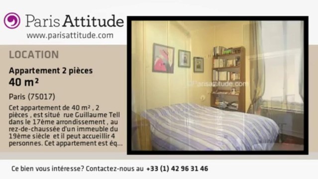 Appartement 1 Chambre à louer - Pereire, Paris - Ref. 2392