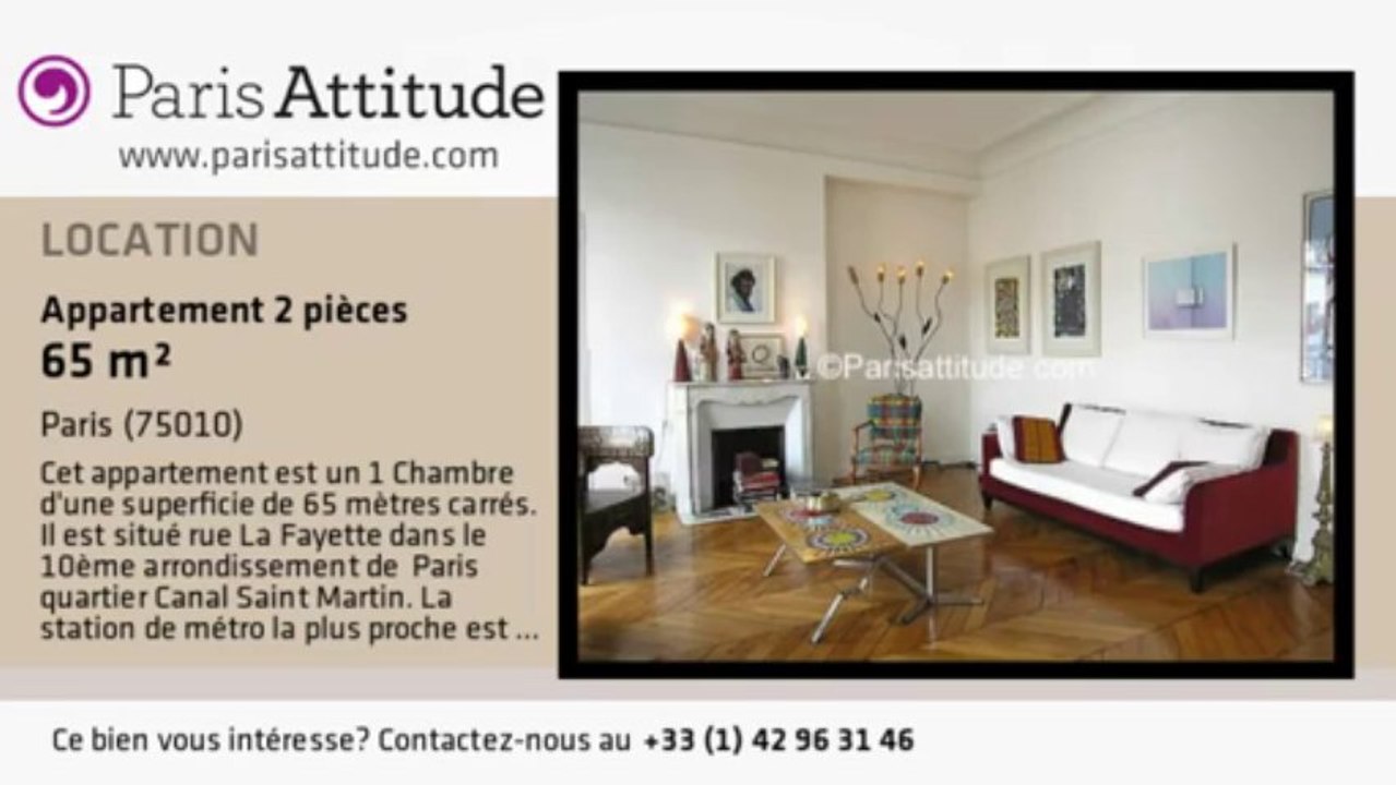 Appartement 1 Chambre à louer - Gare de l'Est/Gare du Nord, Paris - Ref. 2482