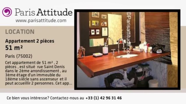 Appartement 1 Chambre à louer - Strasbourg St Denis, Paris - Ref. 2849