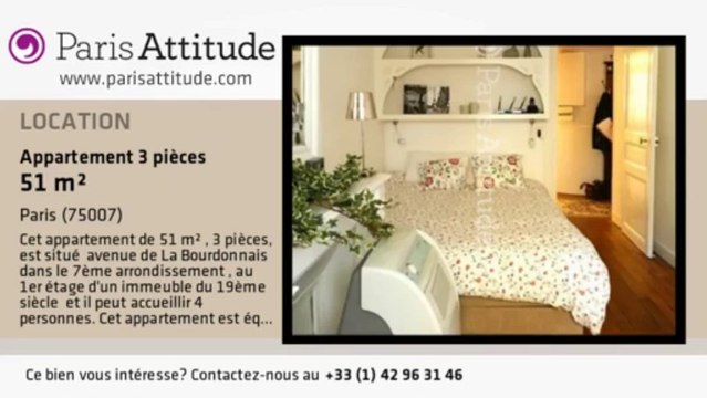 Appartement 2 Chambres à louer - Tour Eiffel, Paris - Ref. 7820