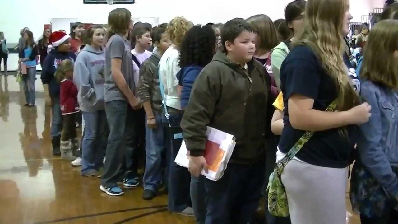 HCMS School Meet and Greet after Concert December 2012 Atlanta Singer Lexi