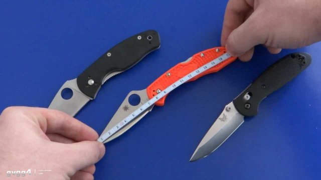 Spyderco или Benchmade? Три карманных ножа.
