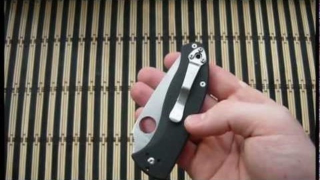 Часть 2, Обзор Spyderco Tenacious (основная часть)