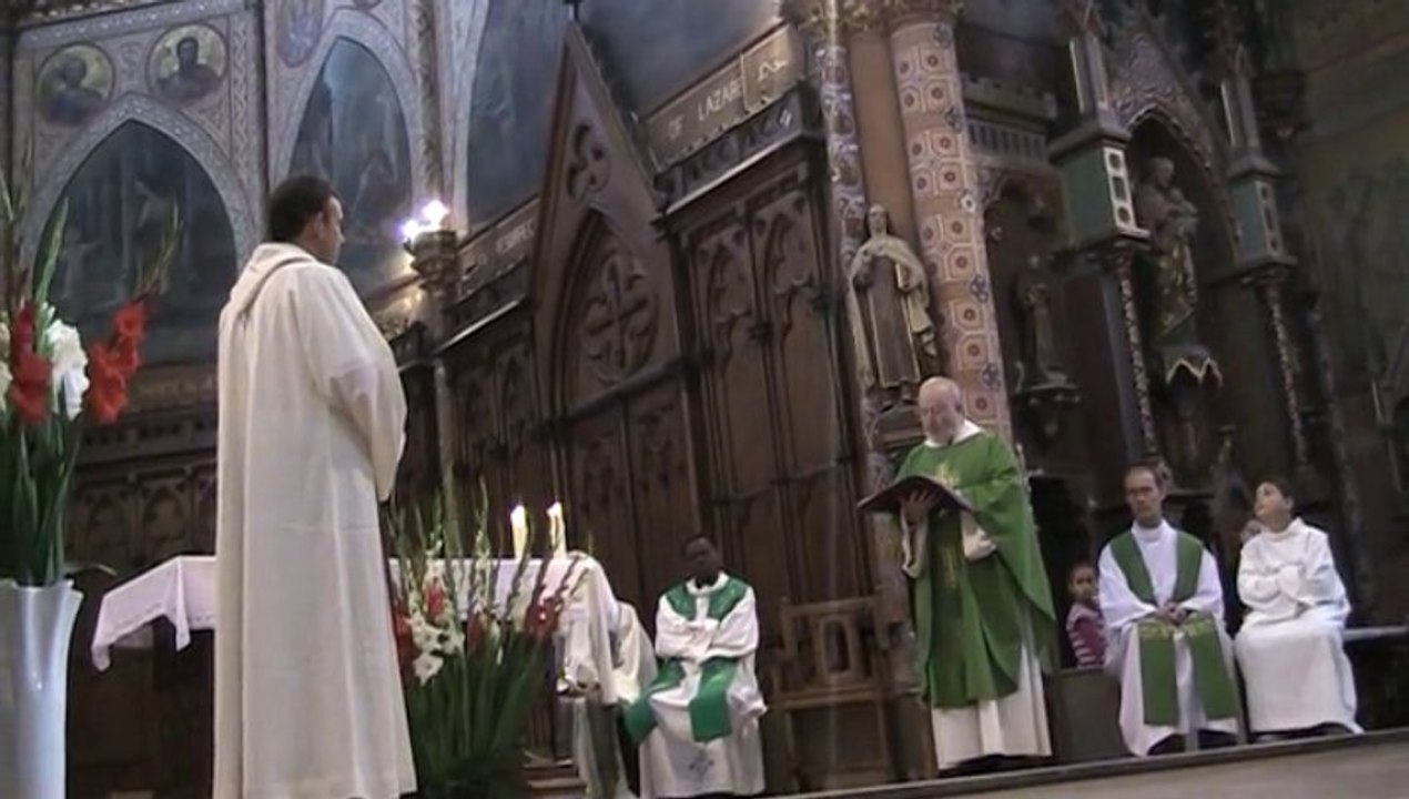 St Lazate St Nicolas : installation de Dominque Blanchet le 15 septembre 2013 - le crédo