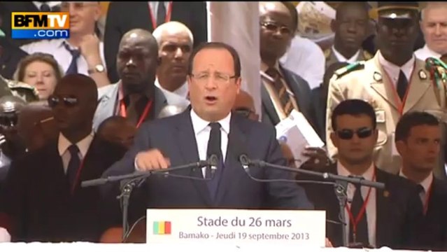 François Hollande au Mali: Nous avons donné la plus belle leçon de solidarité - 19/09