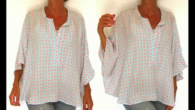 Cours de couture - Apprendre à coudre une chemise pour femme - Tuto de couture