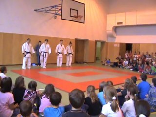 Judo exhibition in Žďár nad Sázavou