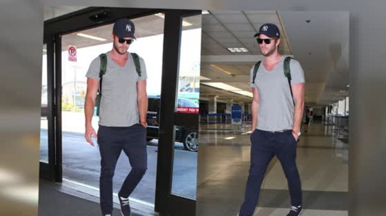 Newly-Single Liam Hemsworth Leaves California After 'Passionately Kissing' Actress Eiza Gonzalez
