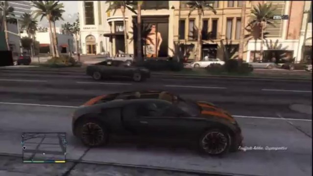 GTA V: Voiture Secrete - Adder 1,000,000$ (Bugatti Veyron) Grand Theft Auto 5