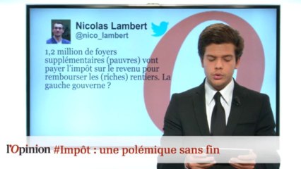 #tweetclash : #Impôt : une polémique sans fin