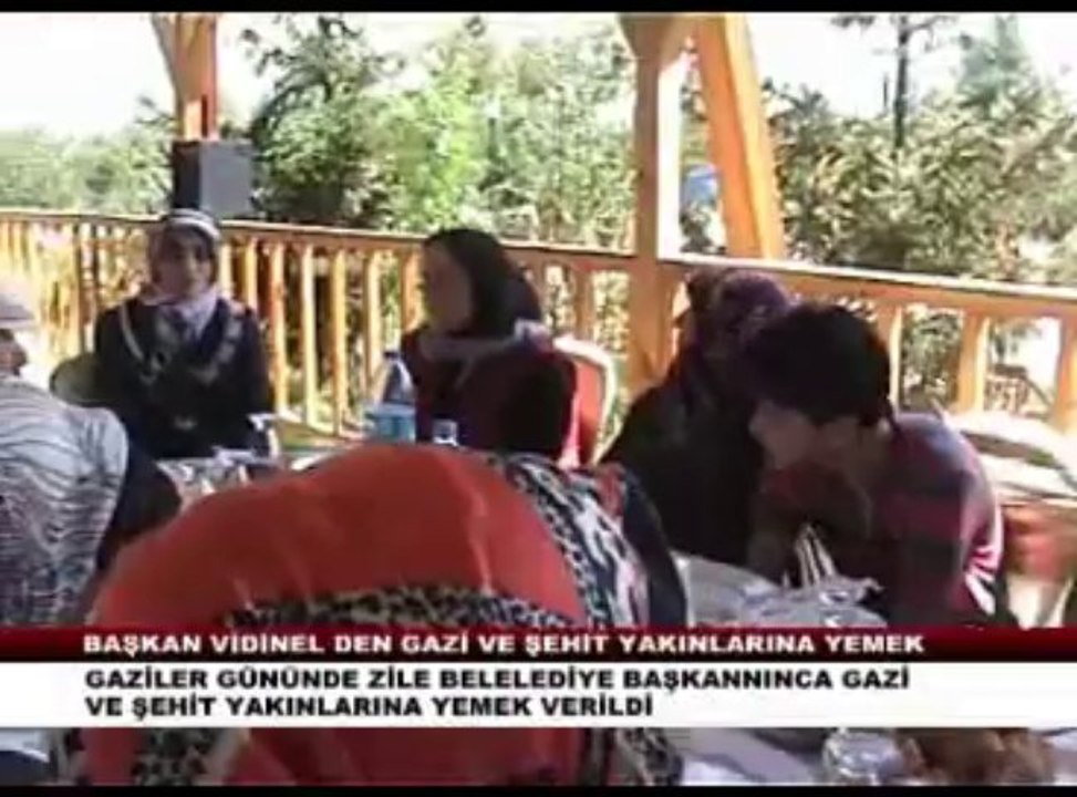 BAŞKAN VİDİNELDEN GAZİ VE ŞEHİT YAKINLARINA YEMEK