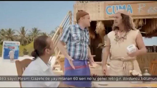 Denizbank reklamı Yazarkasa Pos Rüştü Reçber)