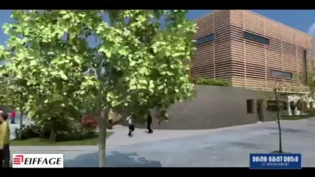 Inauguration du nouveau pôle sportif dit Gymnase ouvert à Aulnay-sous-Bois