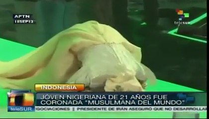 Coronan en Yakarta a "La Musulmana del Mundo"