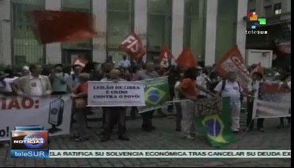 Brasileños rechazan el espionaje de Estados Unidos