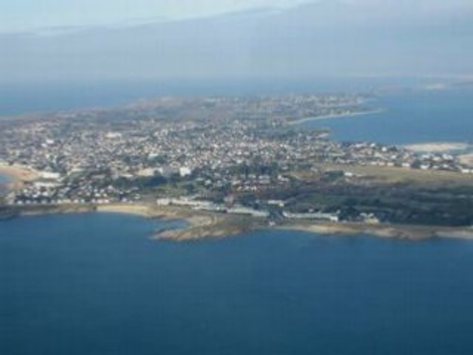 Quiberon vu du ciel