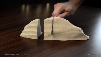 Kinetic Sand - New amazing Toy for kids.... Bye Bye Play-doh!!!
