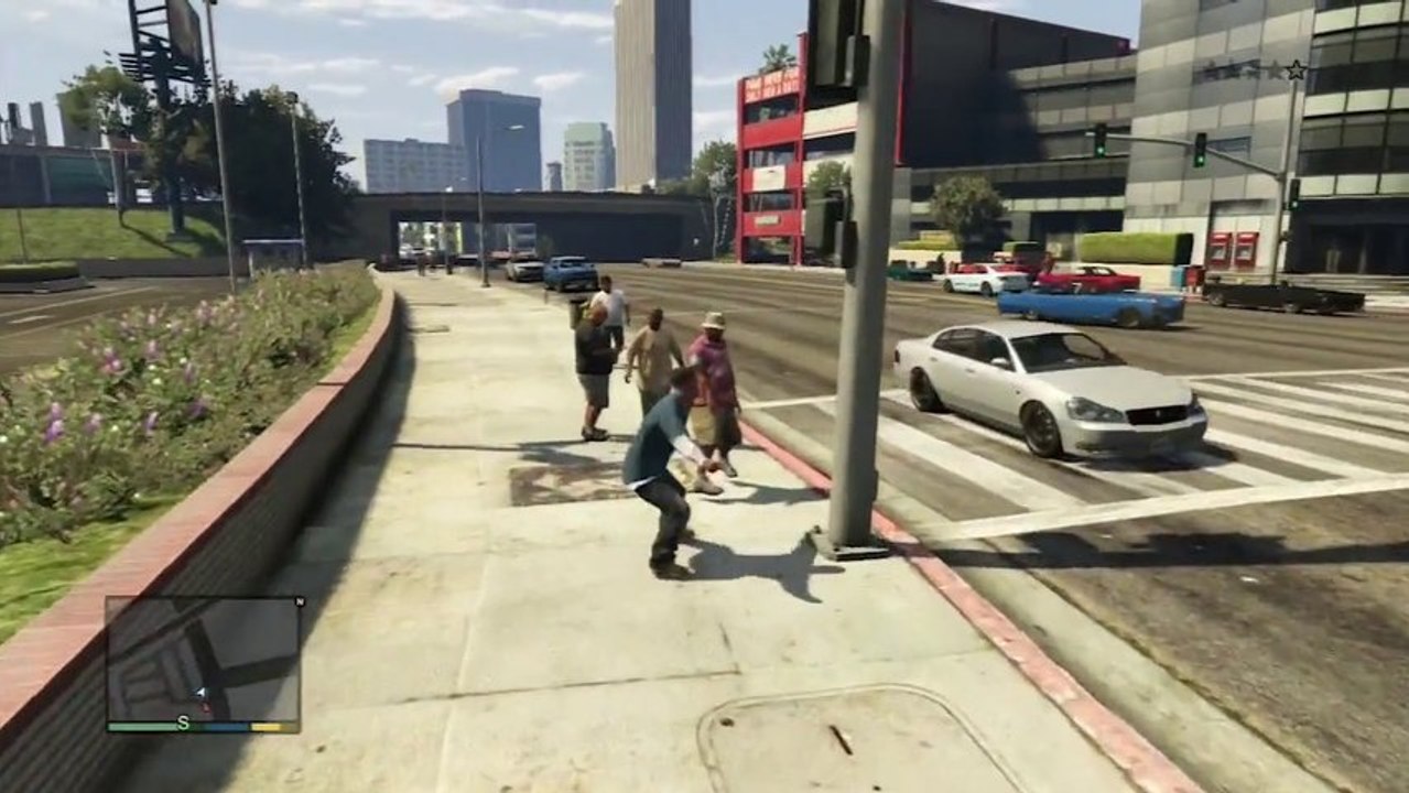 Compilation de coups de poings sur GTA 5