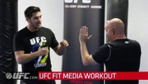 UFC 165: Media Workout Recap