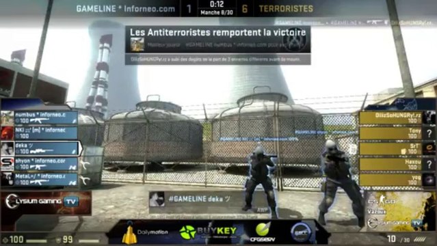 1er tour Qualif Elysium Gaming Cup #1 Redmix vs Gameline