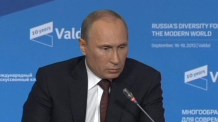 Putin sees reason for hope in Syrian chemical arms deal