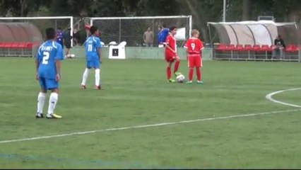 Primer partido ALEVIN "B"  del torneo de Arenys de Munt