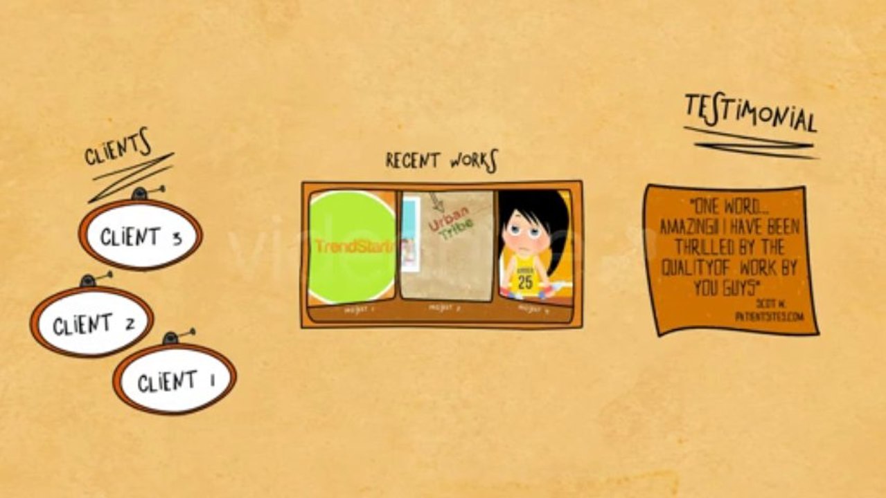 Cartoon Animation - After Effects Template