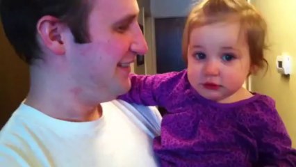 Baby Misses Dads Beard