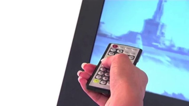 Totem d'Affichage Dynamique avec Porte-Brochures