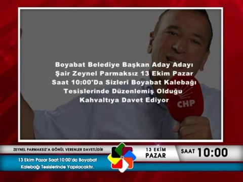 Zeynel Parmaksız Kahvaltı Programı Tanıtımı