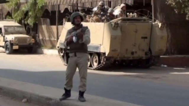 Egyptian security launches mission targeting police station's attackers