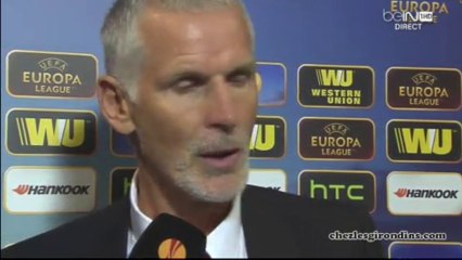 Francfort-Bordeaux (3-0) - Gillot : "Je me fais beaucoup de soucis"