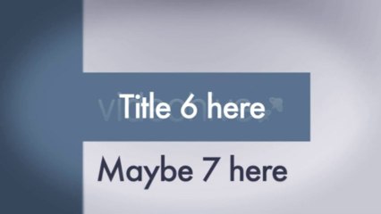 Bouncy Physics Typography - After Effects Template