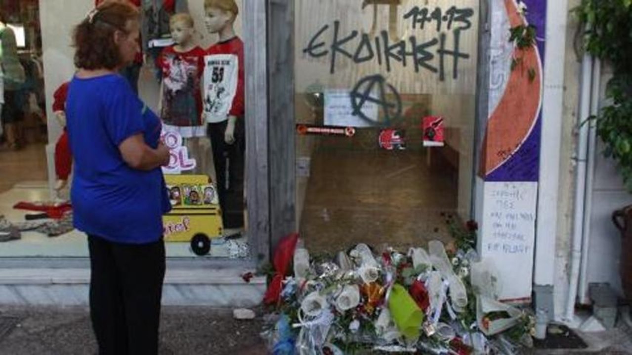 Greece condemns rap singer's killing