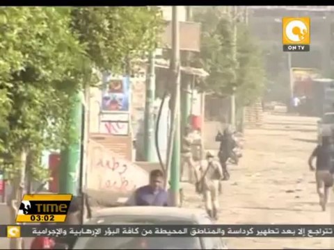 استشهاد لواء وإصابة 5 ضباط و 4 مجندين فى عملية اقتحام كرداسة اليوم