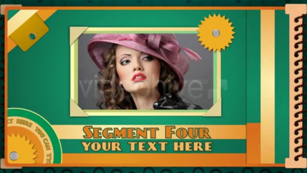 Vintage Scrapbook - After Effects Template