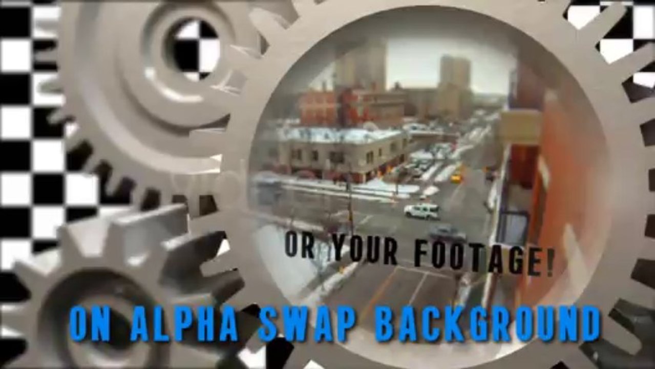 Cinematic 3D Gear Reveal - After Effects Template