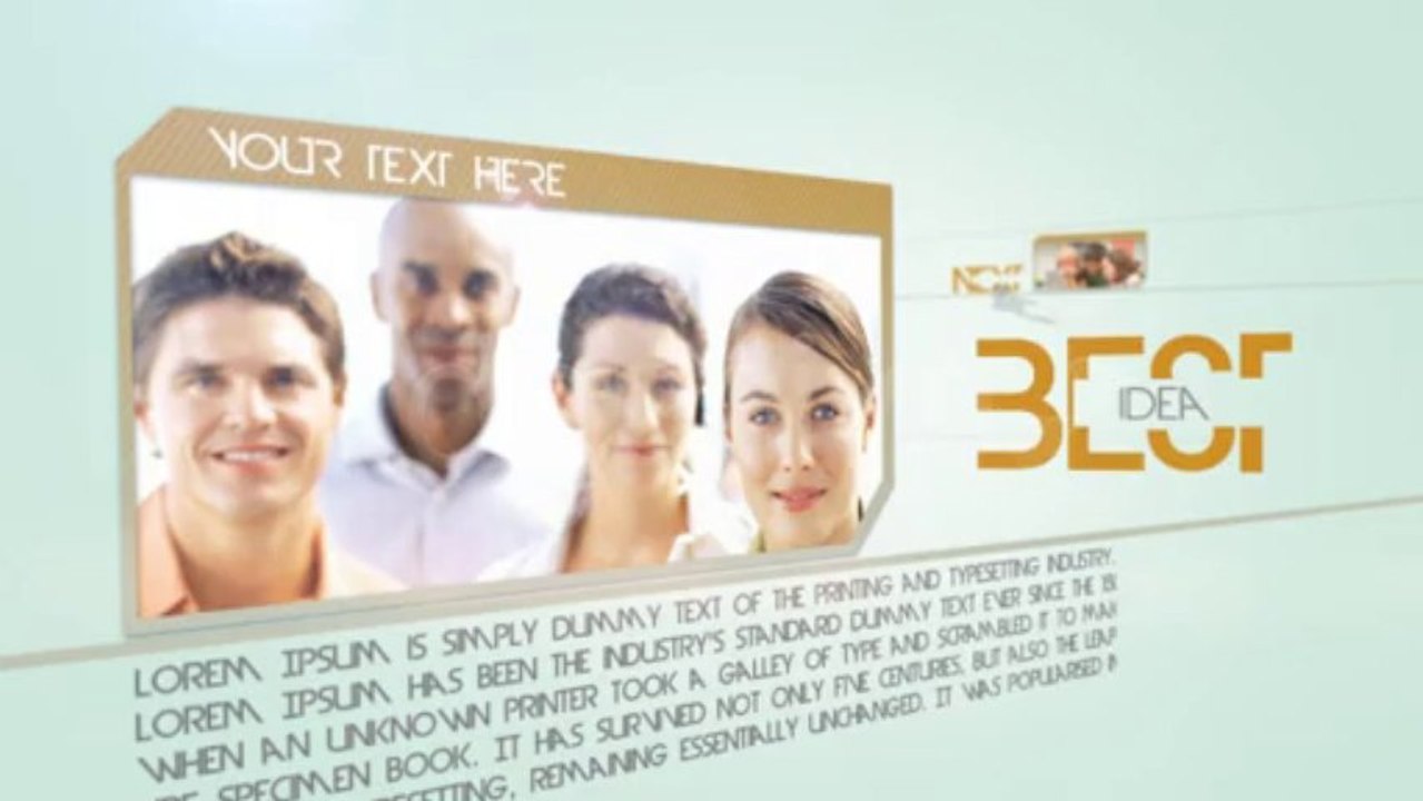 Clean Design - After Effects Template