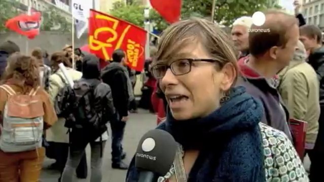 Avrupa sokaklarında Altın Şafak karşıtı sesler