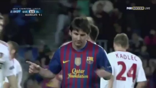 FC Barcelona - Bayer Leverkusen 7:1 (7.03.2012) Liga Mistrzów -1/8 finału, rewanż