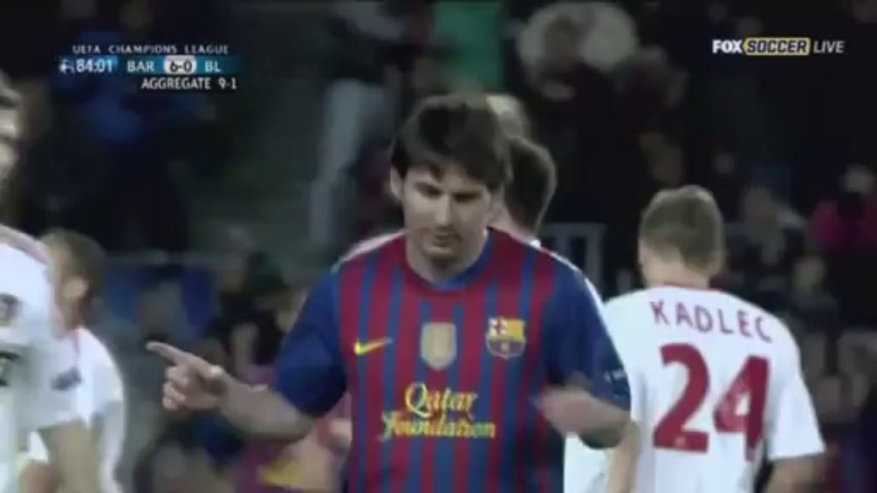 FC Barcelona - Bayer Leverkusen 7:1 (7.03.2012) Liga Mistrzów -1/8 finału, rewanż