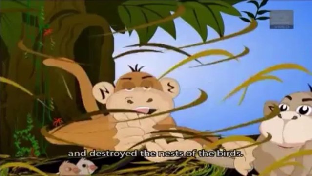 Jataka Tales - Jackal Stories - The Wise Jackal and the Stupid Monkeys