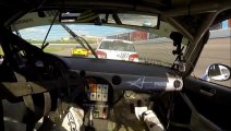 head to tail in car during race... CJWR Kansas circuit..