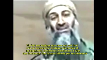 Ben Laden - Explique la vraie raison de la guerre d'Afghanistan