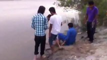 Power Hill having fun at River Chenab Gujrat Pakistan