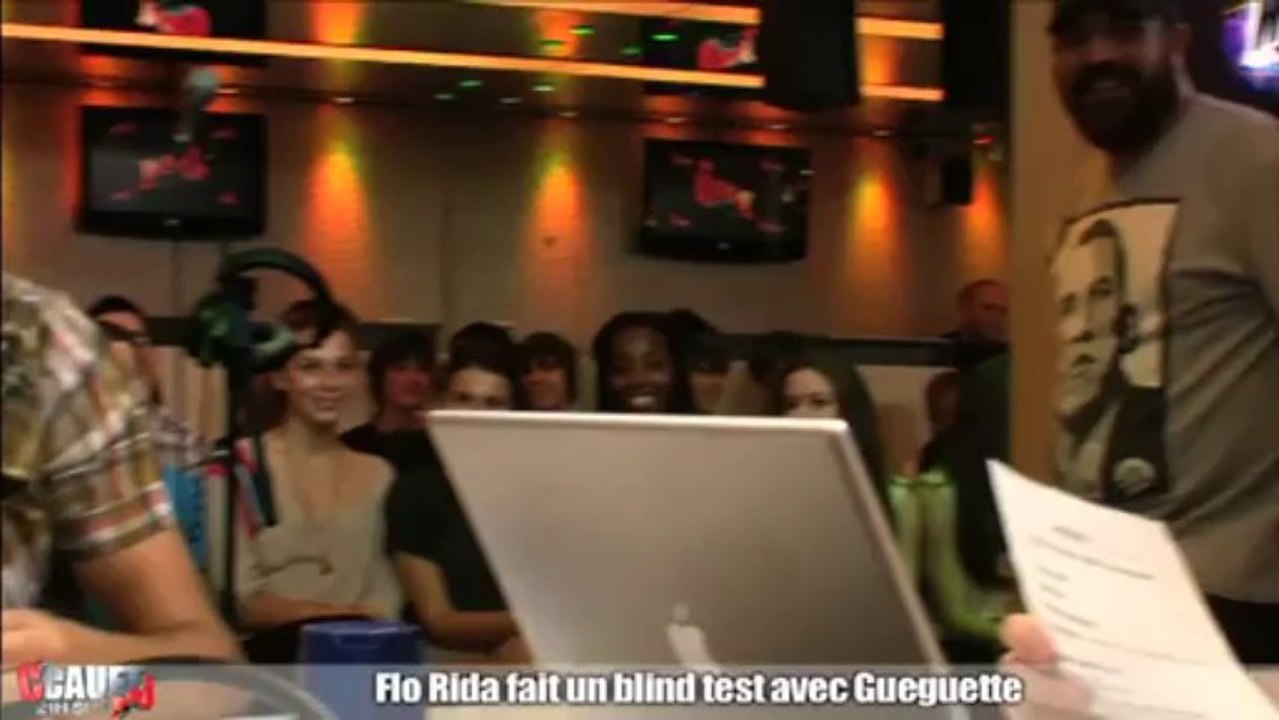 Flo Rida fait un blind test avec Gueguette - C'Cauet sur NRJ