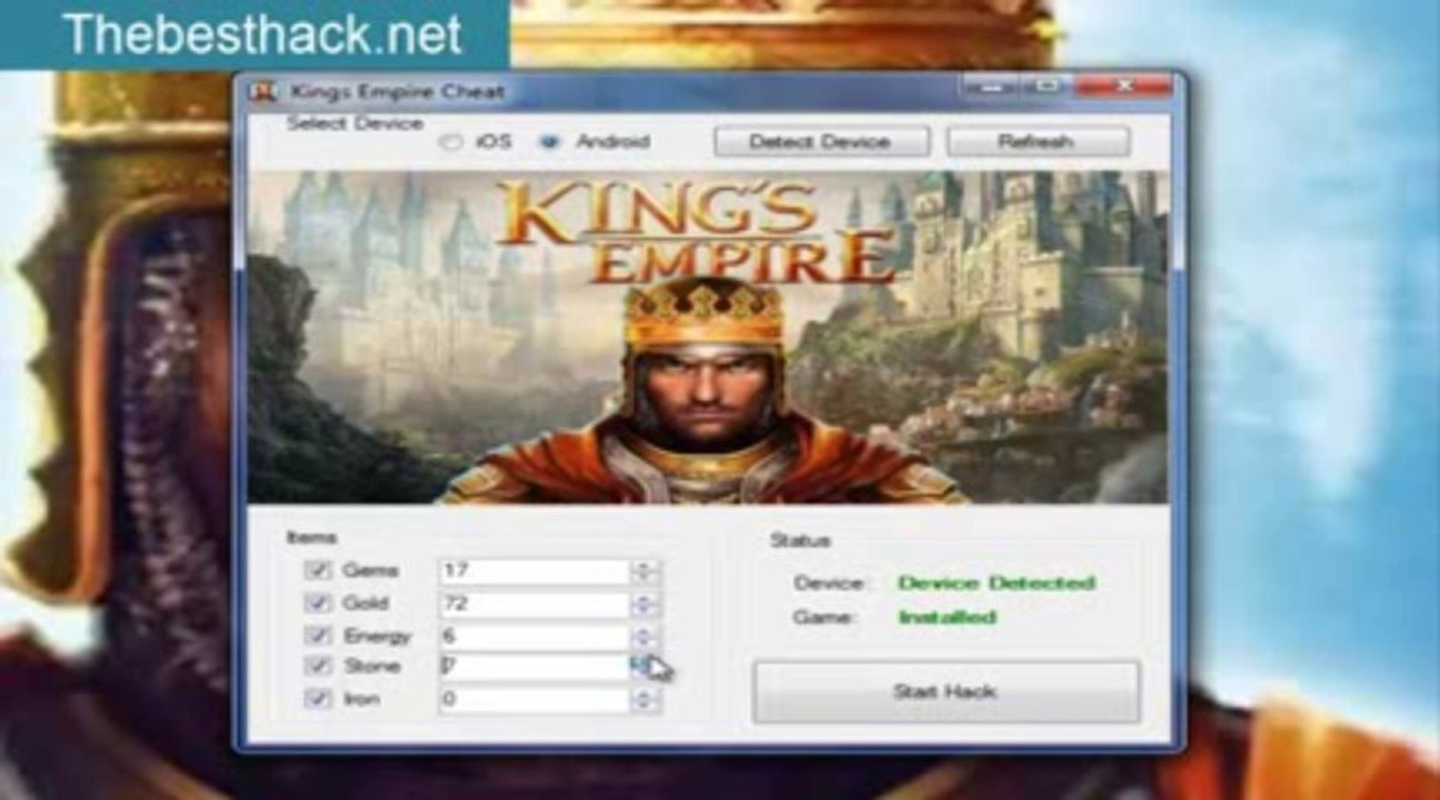 King's Empire Hack Cheat * FREE Download