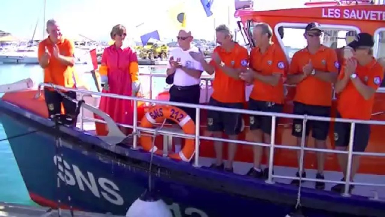 Baptême vedette SNS 212 "Amiral Hervé Chevalier"