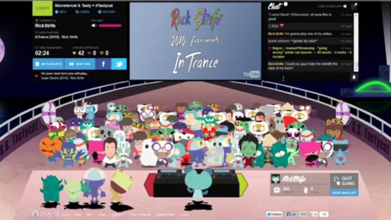 plug.dj #2: Playing InTrance by Rick Strife
