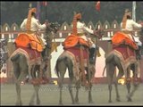 Trained camels performing to the tunes of folk songs during BSF Tattoo Day